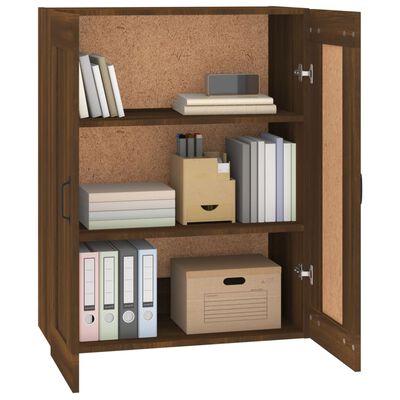 vidaXL Armoire murale suspendue Chêne marron 69,5x32,5x90 cm