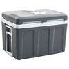 vidaXL Glaci&egrave;re portable thermo&eacute;lectrique 40 L 12 V 230 V E