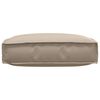 vidaXL Coussin Taupe 60 x 60 x 12 cm Tissu Oxford