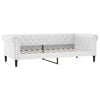 vidaXL Lit de jour blanc 100x200 cm similicuir