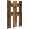 vidaXL Porte-manteau mural Montage mural Bois ancien 65 x 3 x 100 cm
