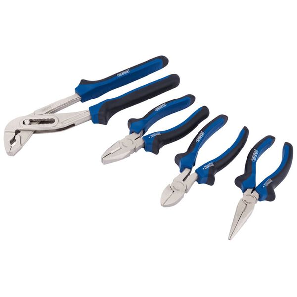 Draper Tools Jeu de pinces 4 pi&egrave;ces 81147