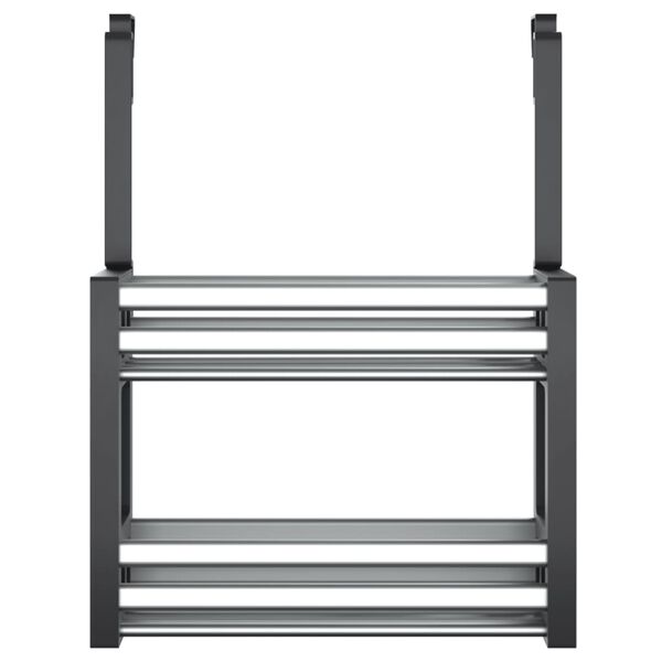 vidaXL Organisateur sous &eacute;vier 34x12x26 cm aluminium