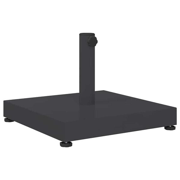 vidaXL Pied de parasol Gris fonc&eacute; 45 x 45 x 31,5 cm