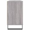 vidaXL Armoire salle de bain sonoma gris 80x33x60 cm bois d'ing&eacute;nierie