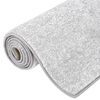 vidaXL Tapis &agrave; poils souples antid&eacute;rapant 57x150 cm Gris clair