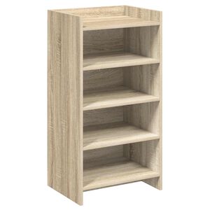 vidaXL Cabinet &agrave; chaussures avec stockage Ch&ecirc;ne Sonoma 48 x 36 x 92 cm
