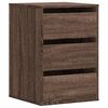 vidaXL Commode d'angle ch&ecirc;ne marron 40x41x58 cm bois d'ing&eacute;nierie
