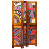 vidaXL Paravent Marron miel 105 x 1,5 x 160 cm Bois d'Acacia Massif