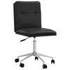 vidaXL Chaise de salle &agrave; manger Noir Similicuir