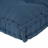 vidaXL Coussin de canap&eacute; 3 pcs Indigo tissu