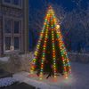 vidaXL Guirlande lumineuse d'arbre de No&euml;l 300 LED color&eacute;es 300 cm