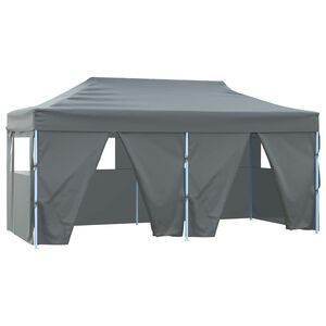 vidaXL Tente de f&ecirc;te 291 x 580 x 315 cm Anthracite Tissu Oxford