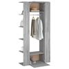 vidaXL Armoires de couloir 2 pcs sonoma gris Bois d'ing&eacute;nierie