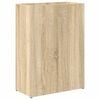 vidaXL Porte-parapluie avec stockage Ch&ecirc;ne Sonoma 40 x 20 x 55,5 cm