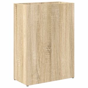 vidaXL Porte-parapluie avec stockage Ch&ecirc;ne Sonoma 40 x 20 x 55,5 cm