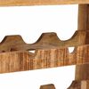 vidaXL &Eacute;tag&egrave;re &agrave; vin 100 x 45 x 33 cm Bois de mangue brut solide