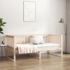 vidaXL Lit de jour sans matelas 90x190 cm bois de pin massif