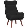 vidaXL Fauteuil relaxant Noir 69 x 74 x 93 cm Velours
