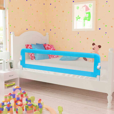 vidaXL Barrière de lit pour enfants 150x42 cm Bleu