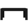 vidaXL Table de salle &agrave; manger Noir 180 x 90 x 76 cm Agglom&eacute;r&eacute;
