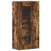 vidaXL Cabinet en Bois Ch&ecirc;ne fum&eacute; Bois d'ing&eacute;nierie