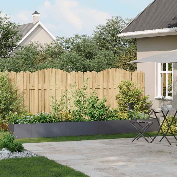 vidaXL Jardini&egrave;re anthracite 360x40x40 cm acier lamin&eacute; &agrave; froid