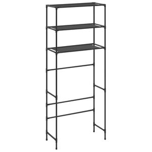 vidaXL Support de rangement au-dessus lave-linge 3 niveaux 69x28x169cm