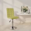 vidaXL Tabouret de bar Vert Tissu