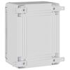 vidaXL Armoire de contr&ocirc;le Gris 47 x 20 x 60 cm Plastic ABS