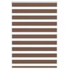 vidaXL Store z&egrave;bre marron 95x100 cm largeur du tissu 90,9 cm polyester
