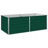 vidaXL Jardin sur&eacute;lev&eacute; Vert 160 x 80 x 55 cm acier lamin&eacute; &agrave; froid