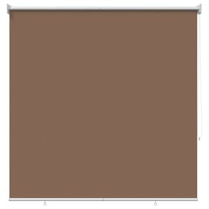 vidaXL Store roulant ext&eacute;rieur protection UV Taupe Polyester