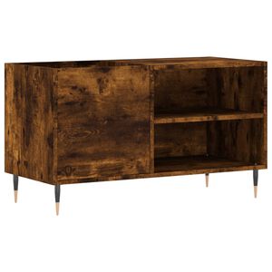vidaXL Armoire &agrave; disques ch&ecirc;ne fum&eacute; 85x38x48 cm bois d'ing&eacute;nierie