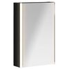 vidaXL Armoire Miroir de Salle de Bain Ch&ecirc;ne noir 33 x 11,5 x 50 cm