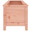 vidaXL Lit sur&eacute;lev&eacute; de jardin 119,5x40x39 cm bois douglas massif