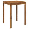 vidaXL Table de Bar de Jardin Naturel 80 x 80,5 x 105 cm