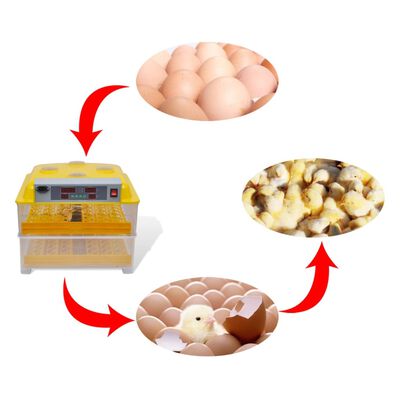 vidaXL Incubateur automatique pour 96 œufs de poule