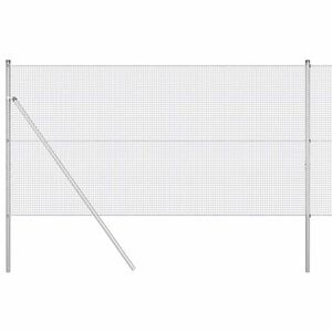 vidaXL Cl&ocirc;ture en fil soud&eacute; pour sol 50 x 1,2 m (l x h)