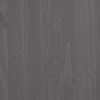 vidaXL Buffet HAMAR Gris clair 113x40x80 cm Bois massif de pin