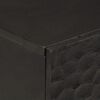 vidaXL Table de chevet noir 50x33x60 cm bois de manguier massif