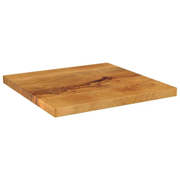 vidaXL Dessus de table 50x50x2,5 cm carr&eacute; bois massif de manguier