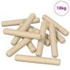 vidaXL Chevilles en bois 12000 pi&egrave;ces Marron Bois massif