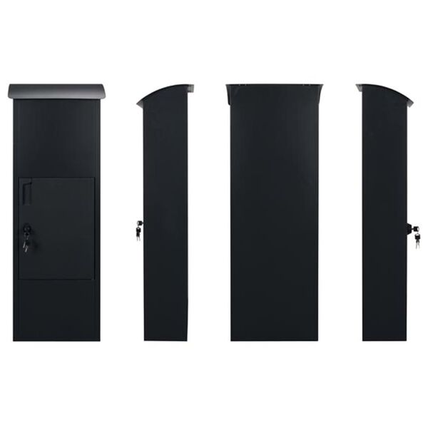 Perel Bo&icirc;te aux colis Helsinki Gris fonc&eacute;