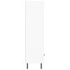 vidaXL Buffet haut blanc 69,5x31x115 cm bois d'ing&eacute;nierie