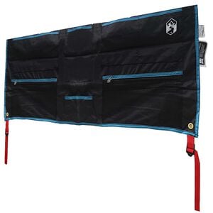 vidaXL Sac de rangement avec stockage Noir et Bleu 98 x 47 cm oxford
