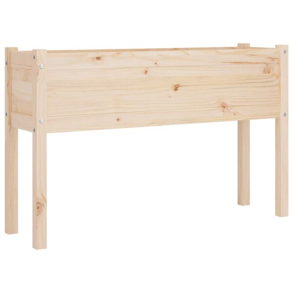 vidaXL Jardini&egrave;re d'ext&eacute;rieur 110x31x70 cm bois de pin massif