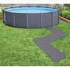 Intex Protecteur de sol rembourré verrouillable 8pcs 50x50x0,5cm 1,9m²