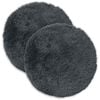 vidaXL Coussin avec oreiller HEERLEN 2 pi&egrave;ces Anthracite Fleece PV