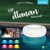 Intex Pouf &agrave; LED 86x33 cm